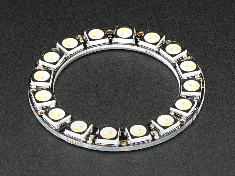 NeoPixel Ring - 16 x 5050 RGBW LEDs w/ Integrated Drivers