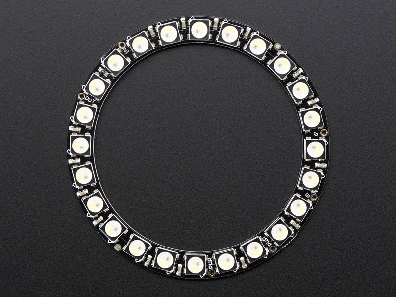 NeoPixel Ring - 24 x 5050 RGBW LEDs w/ Integrated Drivers