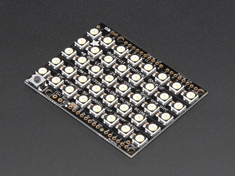 Adafruit NeoPixel Shield - 40 RGBW - Natural White
