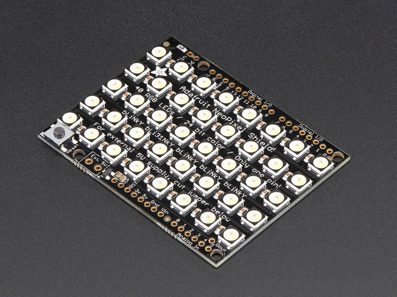Adafruit NeoPixel Shield - 40 RGBW - Cool White