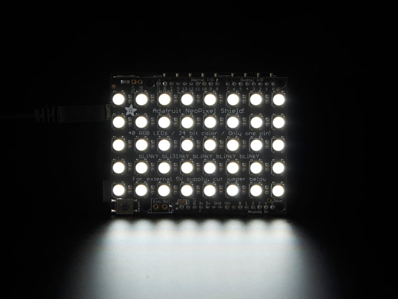 Adafruit NeoPixel Shield - 40 RGBW - Cool White