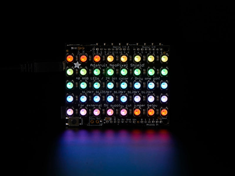 Adafruit NeoPixel Shield - 40 RGBW - Cool White