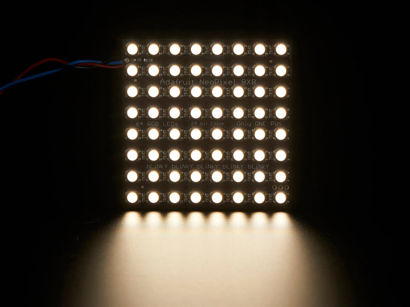 Adafruit NeoPixel NeoMatrix - 64 RGBW - Natural