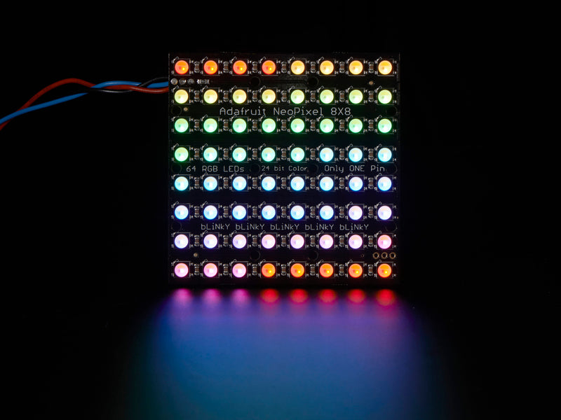 Adafruit NeoPixel NeoMatrix - 64 RGBW - Natural