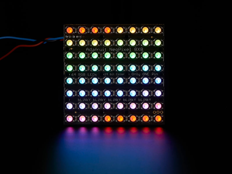 Adafruit NeoPixel NeoMatrix - 64 RGBW - Cool White