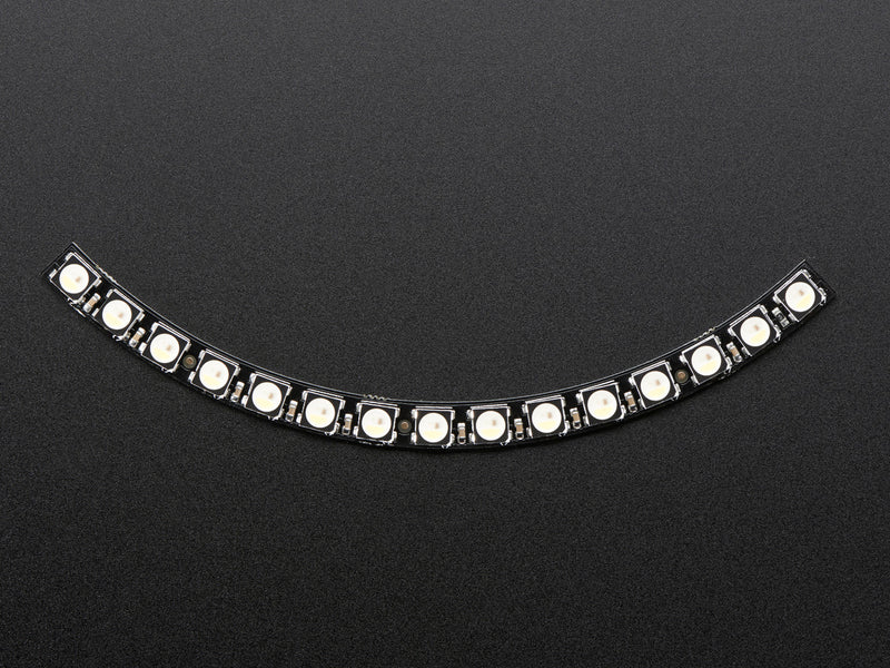 NeoPixel 1/4 60 Ring - 5050 RGBW LED w/ Integrated Drivers