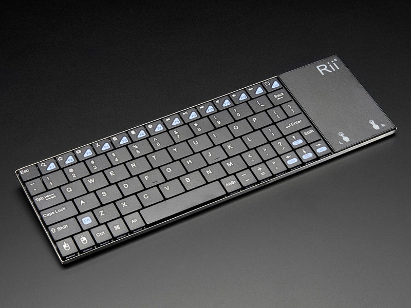 Full Size Wireless Keyboard with Trackpad