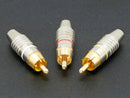 DIY RCA Plug - 3 Pack