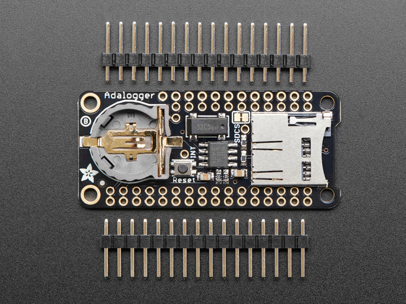 Adalogger FeatherWing - RTC + SD Add-on For All Feather Boards