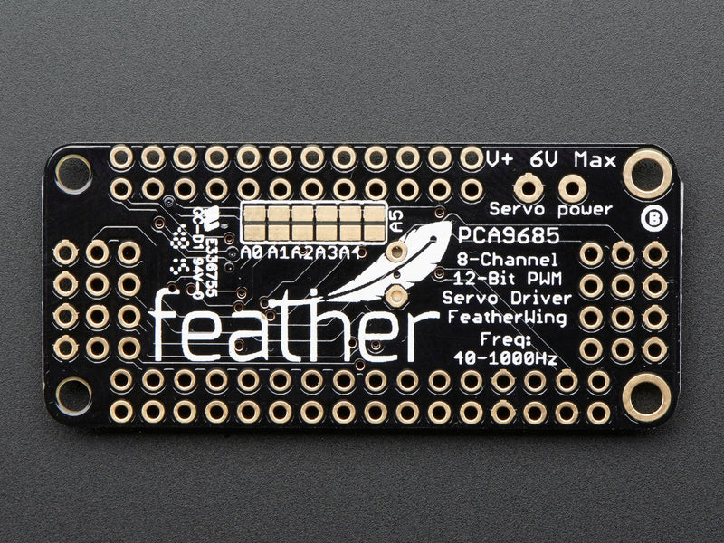 8-Channel PWM or Servo FeatherWing Add-on For All Feather Boards