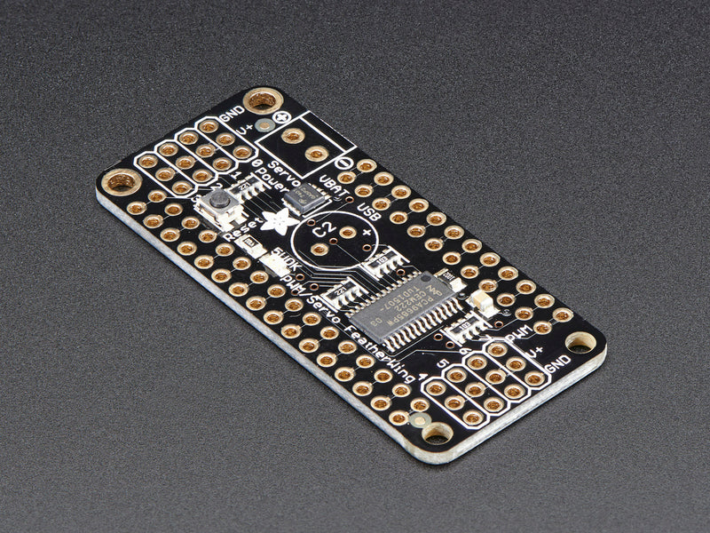 8-Channel PWM or Servo FeatherWing Add-on For All Feather Boards