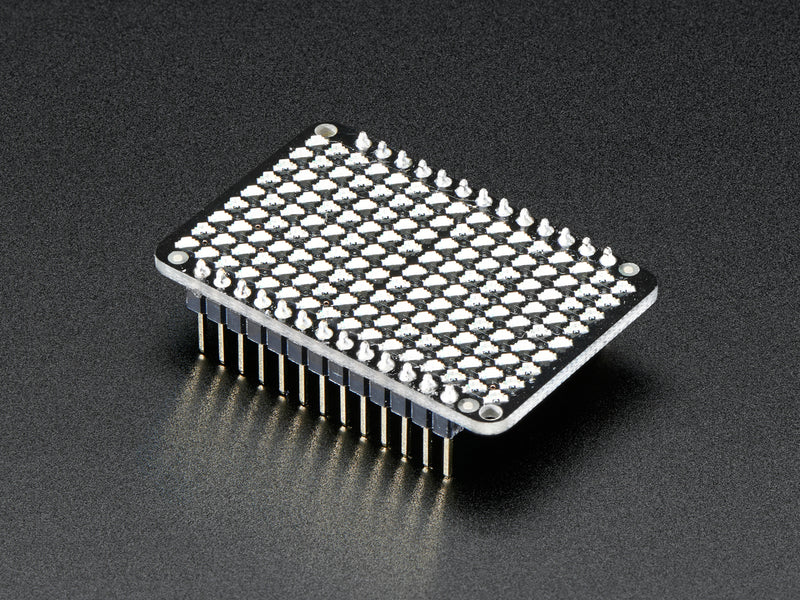 LED Charlieplexed Matrix - 9x16 LEDs - Blue