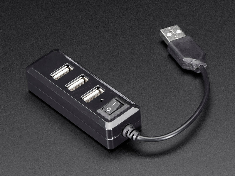 USB Mini Hub with Power Switch