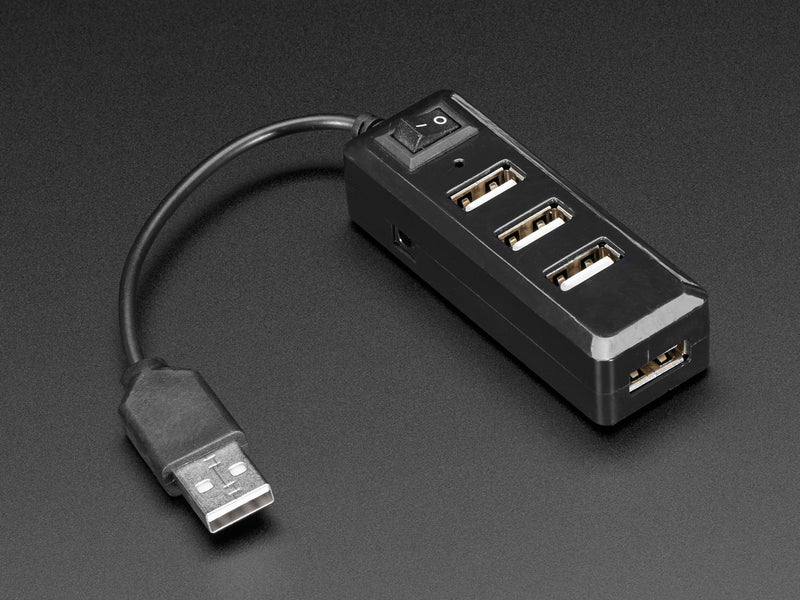 USB Mini Hub with Power Switch