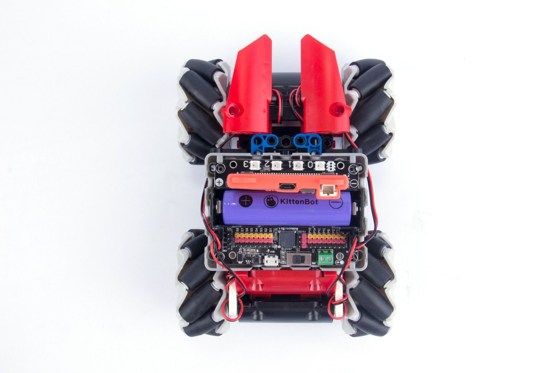 Buy Robot Bit-Mecanum Wheel Car Kit for Micro:bit or Meowbit ...
