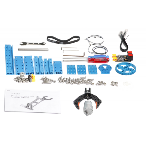 Robot Arm Add-on Pack for Starter Robot Kit-Blue - Buy - Pakronics®- STEM Educational kit supplier Australia- coding - robotics