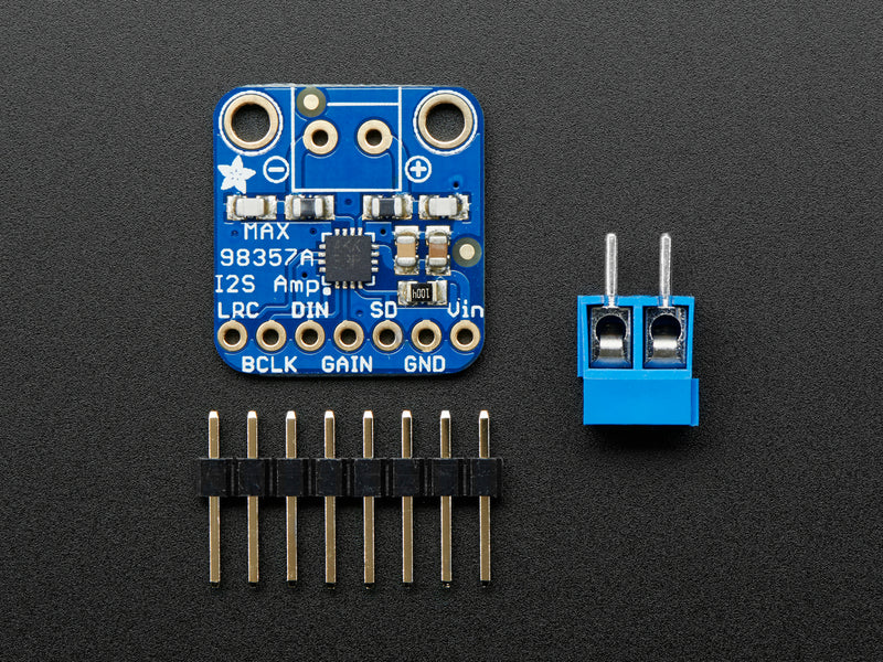 Adafruit I2S 3W Class D Amplifier Breakout - MAX98357A