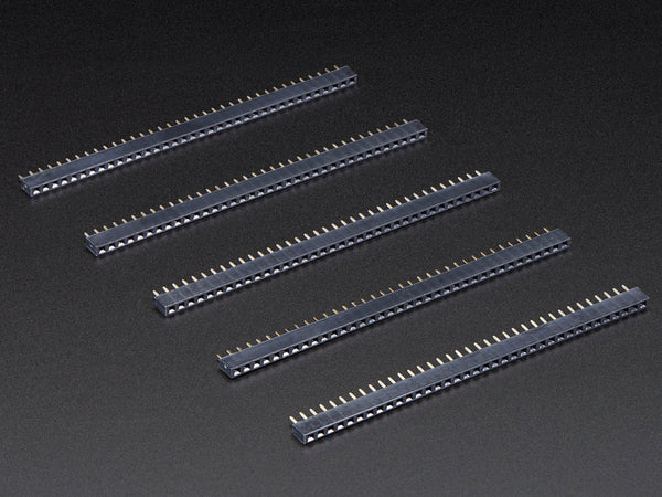 36-pin 0.1\" Short Female Header - Pack of 5