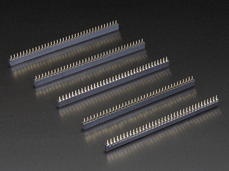 36-pin 0.1\" Short Female Header - Pack of 5