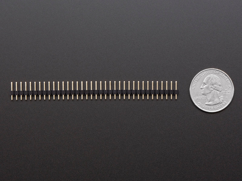 36-pin 0.1\" Short Break-away Male Header - Pack of 10