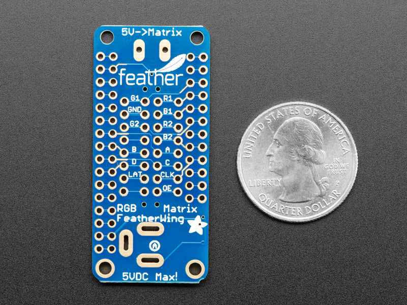 Adafruit RGB Matrix Featherwing Kit