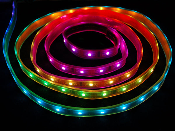 Digital RGB LED Weatherproof Strip - LPD8806 32 LED - (1m) - Buy - Pakronics®- STEM Educational kit supplier Australia- coding - robotics