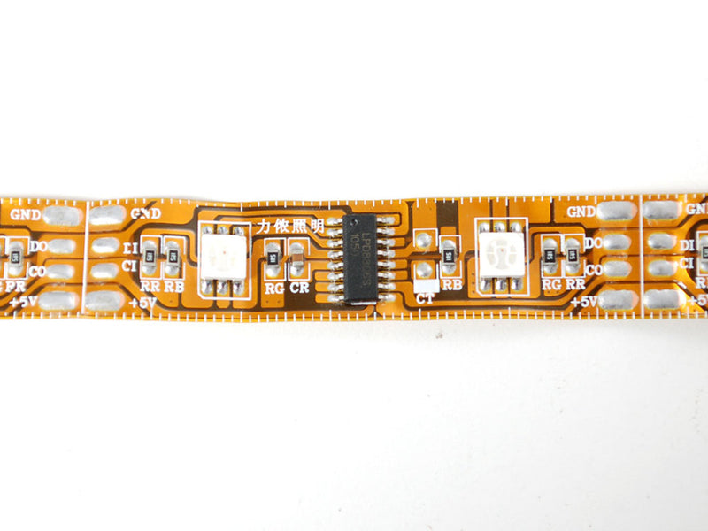 Digital RGB LED Weatherproof Strip - LPD8806 32 LED - (1m) - Buy - Pakronics®- STEM Educational kit supplier Australia- coding - robotics