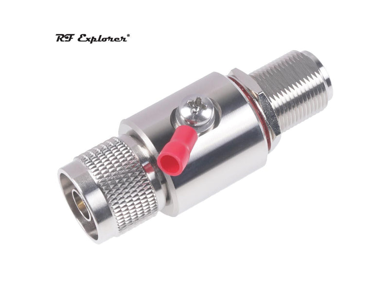 RF Explorer RFEA-1 External Lightning Arrestor; 3GHz; N Male/Female Connector