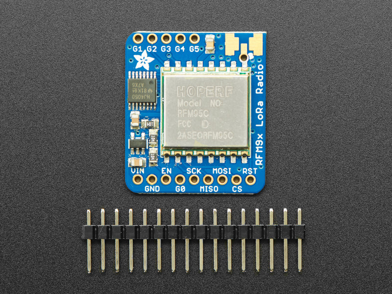 Adafruit RFM95W LoRa Radio Transceiver Breakout - 868 or 915 MHz