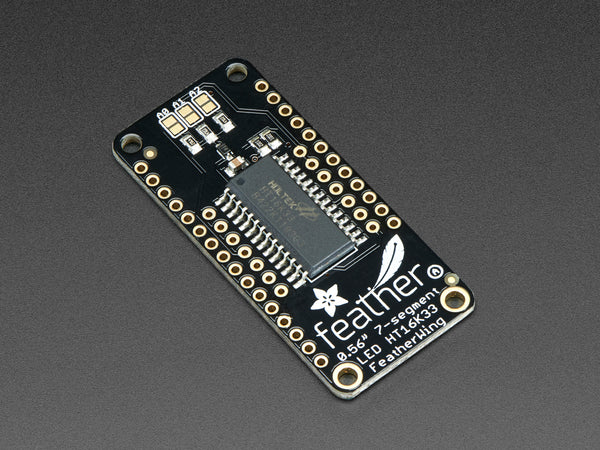 Adafruit 4-Digit 7-Segment LED Matrix Display FeatherWing