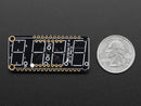 Adafruit 4-Digit 7-Segment LED Matrix Display FeatherWing