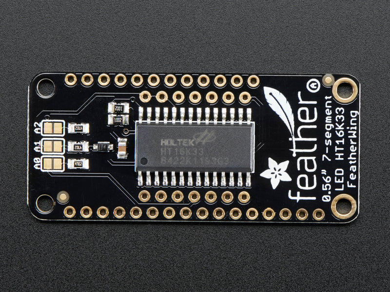 Adafruit 0.56\" 4-Digit 7-Segment FeatherWing Display - Green