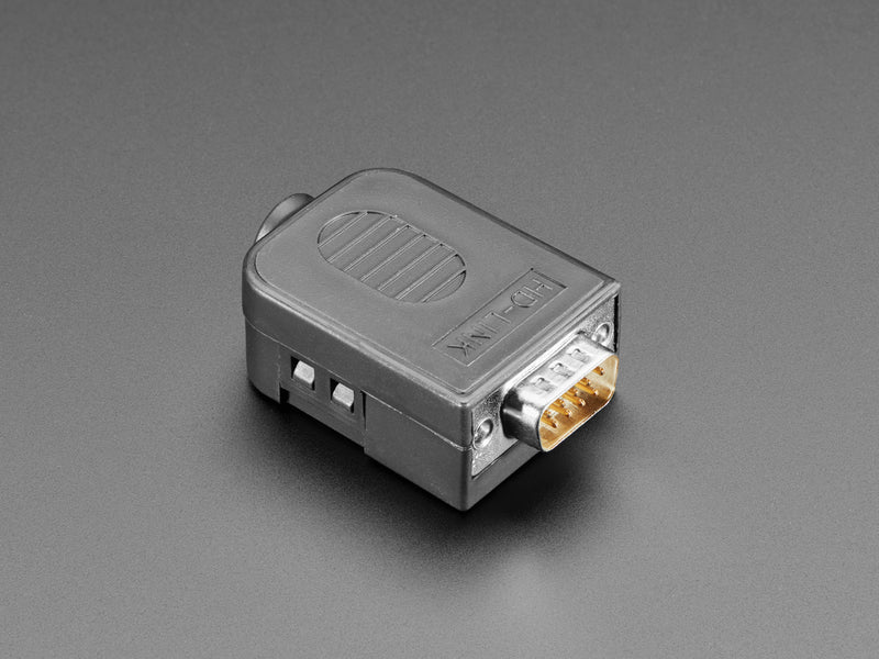 DE-9 (DB-9) Male Plug to Terminal Block Breakout