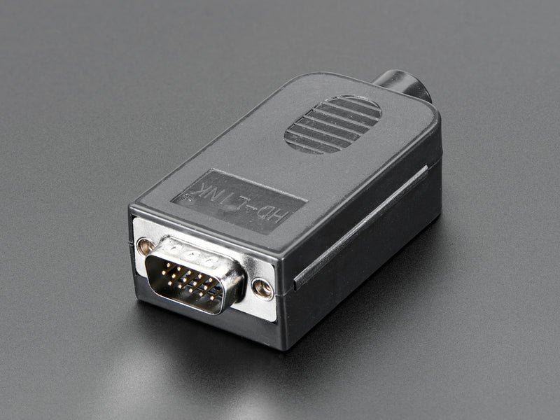 DE-15 Male Plug to Terminal Block Breakout