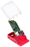 Raspberry Pi 4 Model B Case Red & White - Buy - Pakronics®- STEM Educational kit supplier Australia- coding - robotics