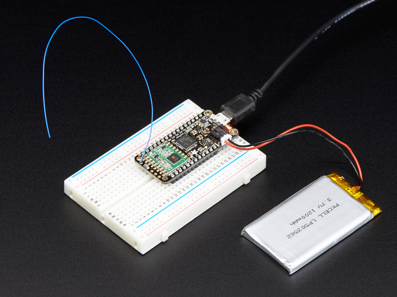 Adafruit Feather M0 RFM69HCW Packet Radio - 433MHz