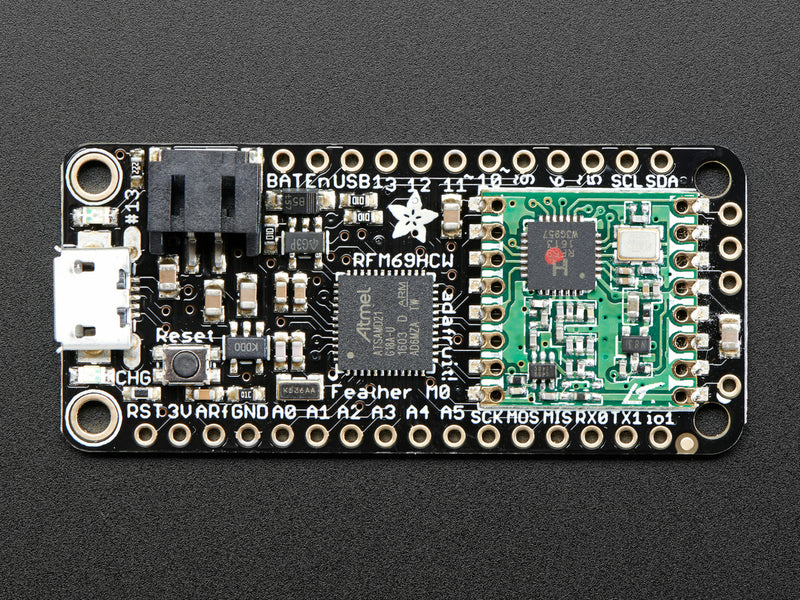 Adafruit Feather M0 RFM69HCW Packet Radio - 433MHz