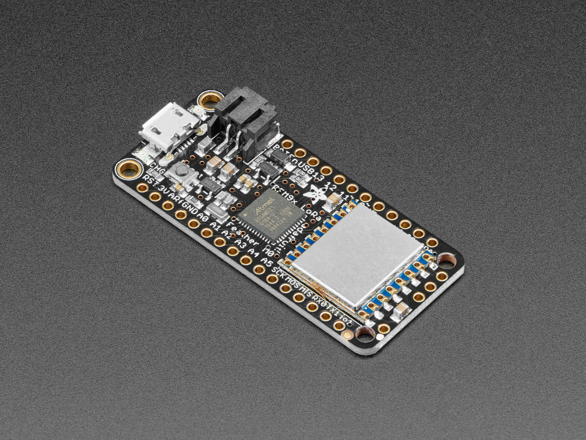Buy Adafruit Feather M0 RFM96 LoRa Radio - 433MHz ADA3179 Adafruit