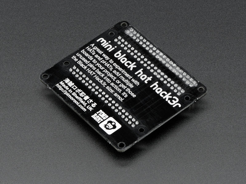 Pimoroni Mini Black HAT Hack3r - Fully Assembled
