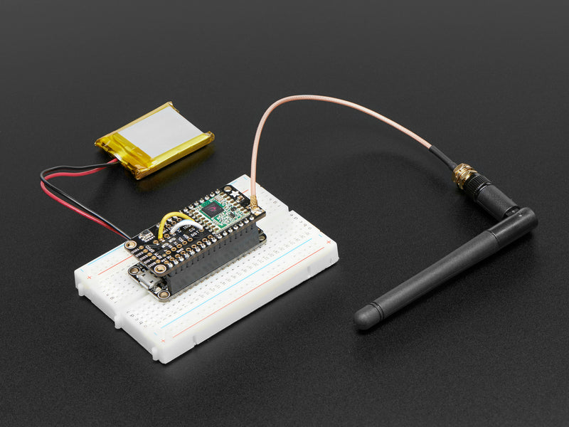 Adafruit LoRa Radio FeatherWing - RFM95W 900 MHz