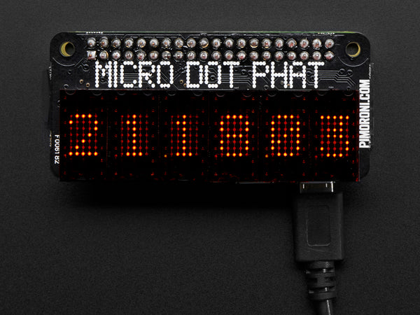 Pimoroni Micro Dot pHAT with Included LED Modules - Red