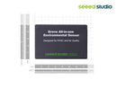 Grove - SEN54 All-in-one environmental sensor - VOC, RH, Temp, PM1.0/2.5/4/10 with superior accuracy and lifetime