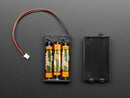 3 x AAA Battery Holder with On/Off Switch, JST, and Belt Clip
