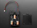3 x AA Battery Holder with On/Off Switch, JST, and Belt Clip