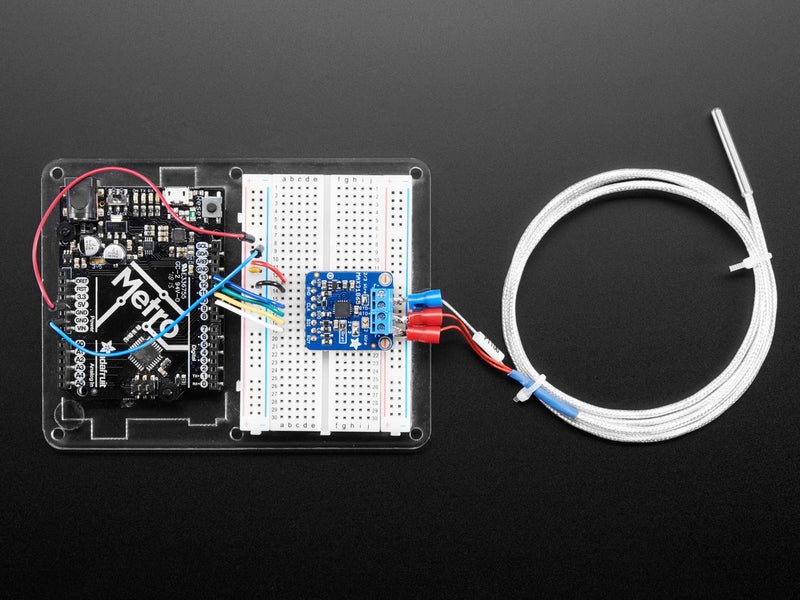 Platinum RTD Sensor - PT100 - 3 Wire 1 meter long