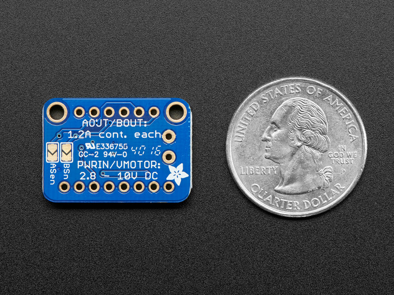 Adafruit DRV8833 DC/Stepper Motor Driver Breakout Board