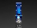 Illuminated Toggle Switch with Cover - Blue