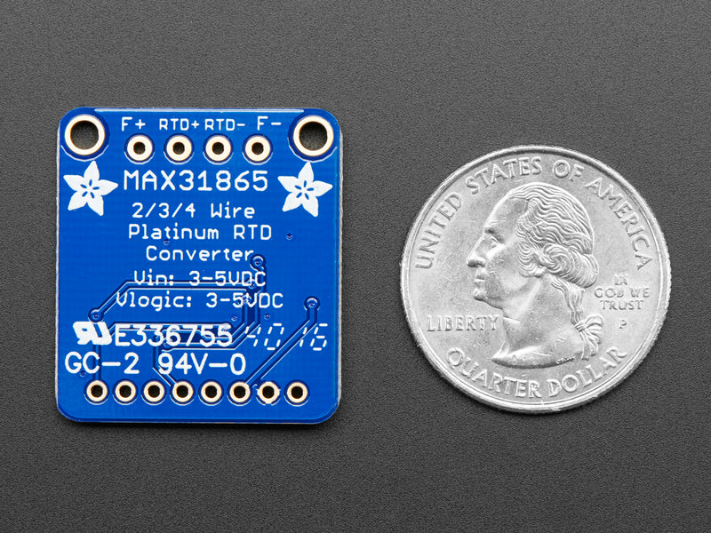 Adafruit PT100 RTD Temperature Sensor Amplifier - MAX31865