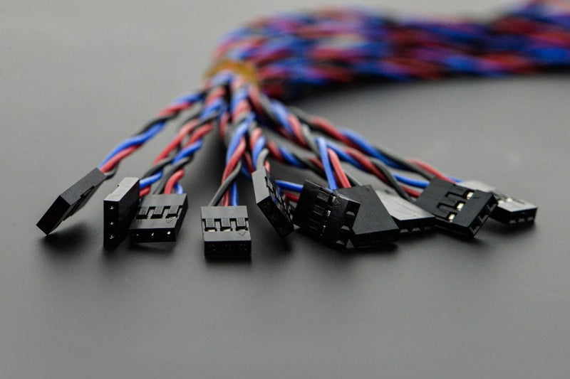 Analog Sensor Cable for Arduino (10 Pack) - Buy - Pakronics®- STEM Educational kit supplier Australia- coding - robotics
