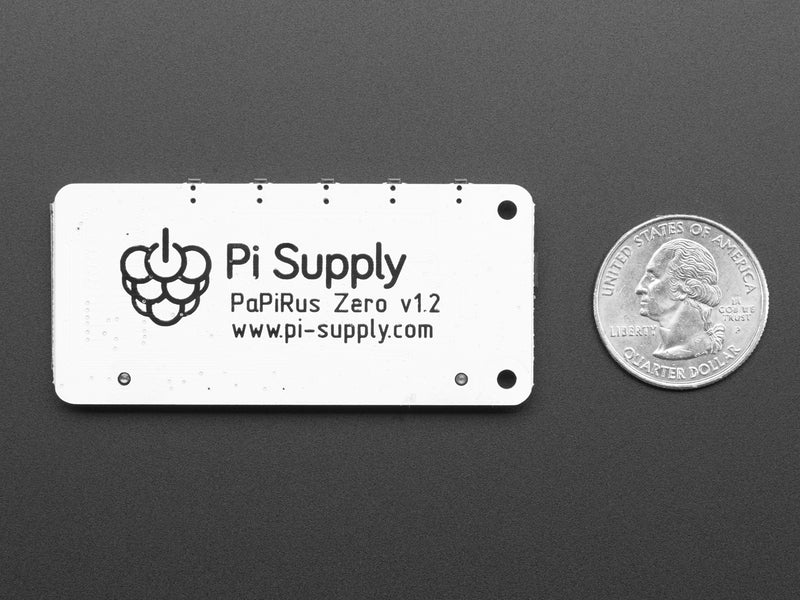 Pi Supply PaPiRus Zero ePaper/eInk pHAT v1.2